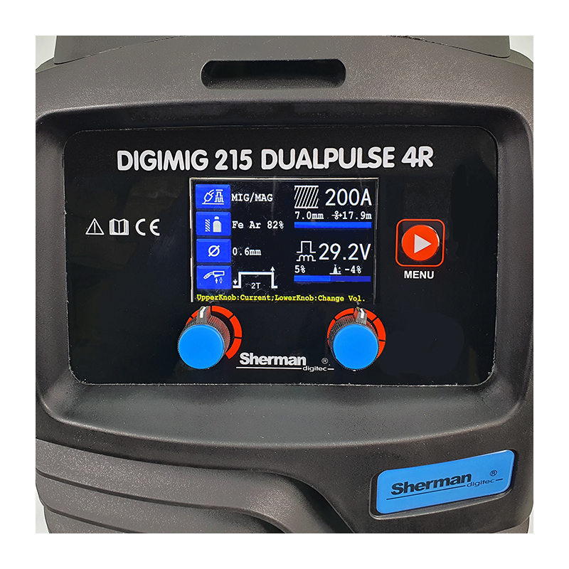 Sherman DIGIMIG 215 Dualpulse 4 RODILLOS