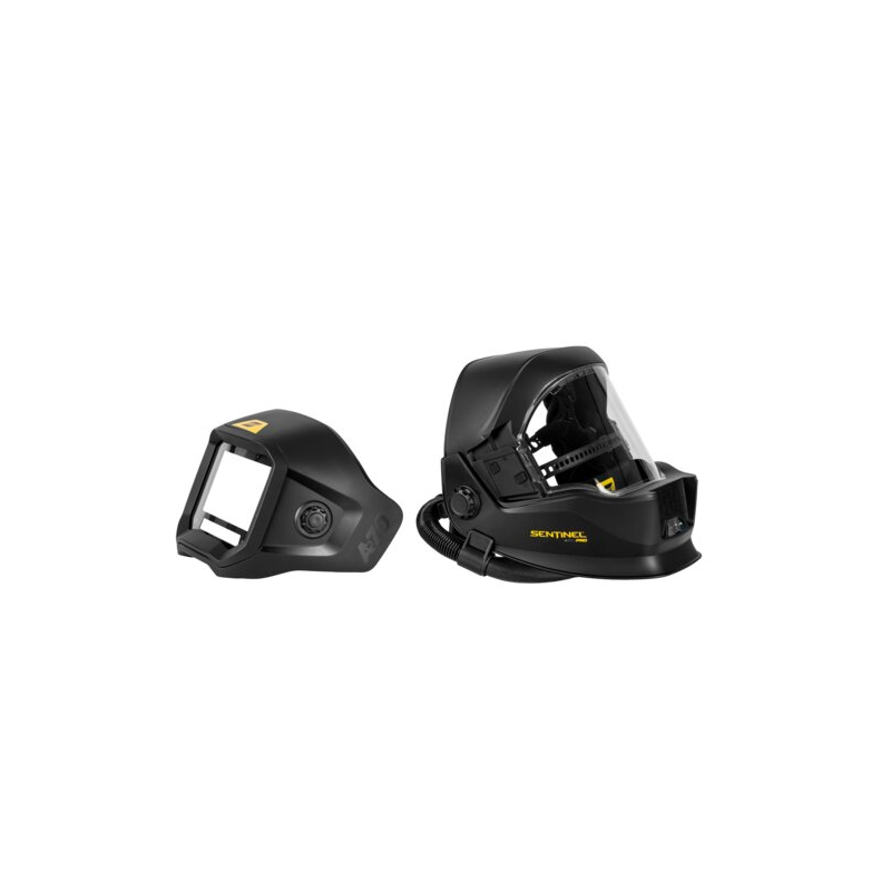 Pantalla de soldadura ESAB Sentinel A70 Air Pro con sistema PAPR