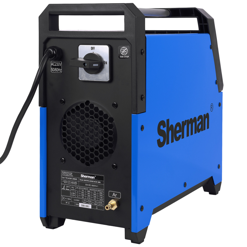 Soldadora inverter Sherman DIGITIG 225GD AC/DC MIX