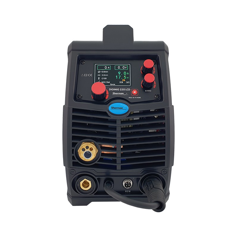 SHERMAN DIGIMIG 220 LCD – Soldadora MIG/MAG Sinérgica 200A