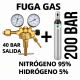 BOTELLA 5% hidrógeno / 95% nitrógeno 8l -200 bar