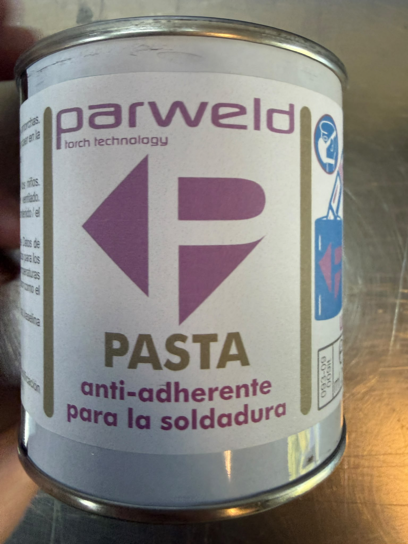 Pasta antiadherente sin silicona Parweld 250 ml