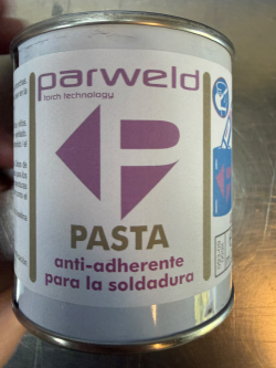 Pasta antiadherente sin silicona Parweld 250 ml