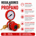 reguladores propano