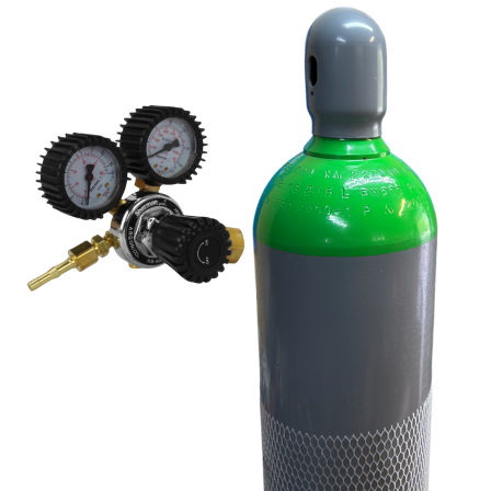 BOTELLA DE 20 LITROS Y MANOMETRO